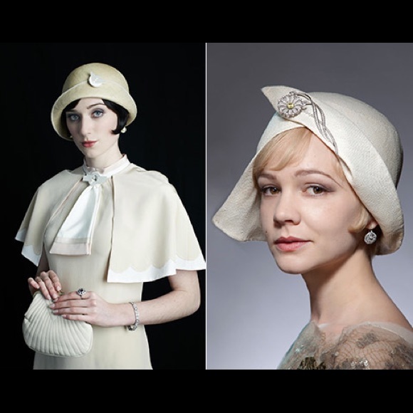 Vintage | Black Velvet Flapper Cloche Hat | O/S - Picture 14 of 15